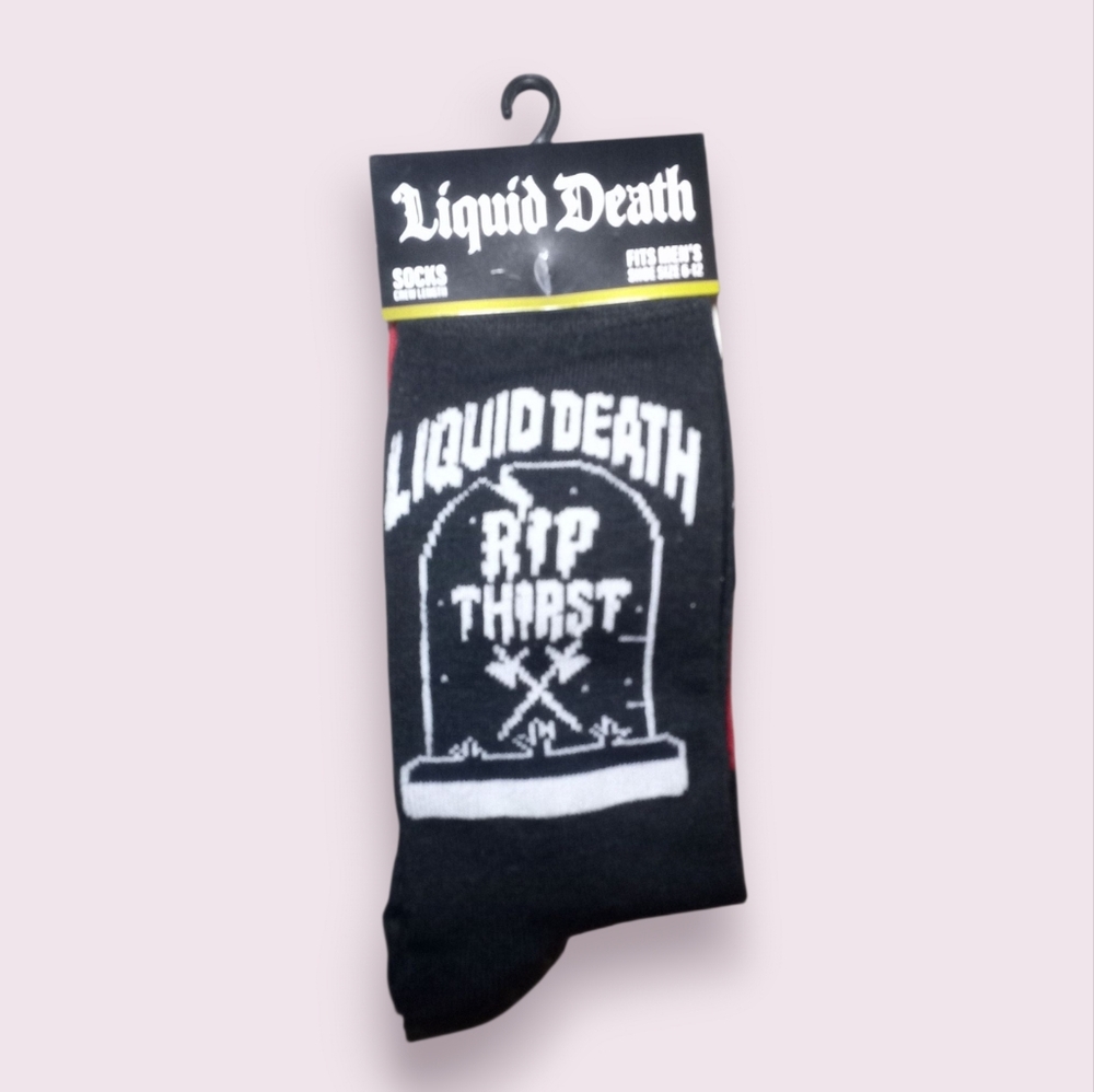 Liquid Death Socks